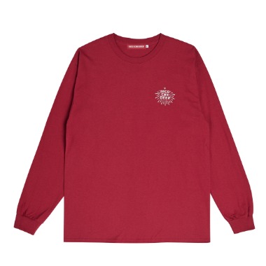 DEEP LINE L/S RED/WHITE